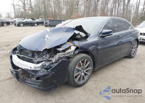 2015 Acura Tlx V6 Tech z USA, uszkodzony, nr VIN 19UUB2F51FA020482